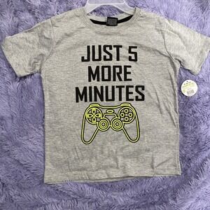 Boys Revolution Gamer Shirt‎ "Just 5 More Minutes"